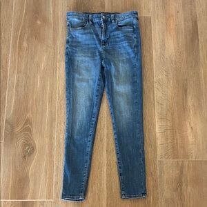 American Eagle Outfitters Women's super High Rise Jeggings Jeans Size 8